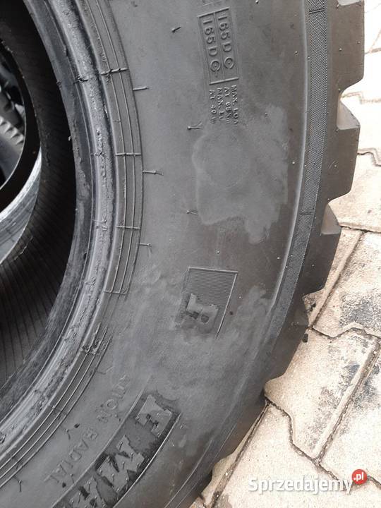 2x Opona używana rolnicza 60055R265 BKT FL693 M Zaścianki