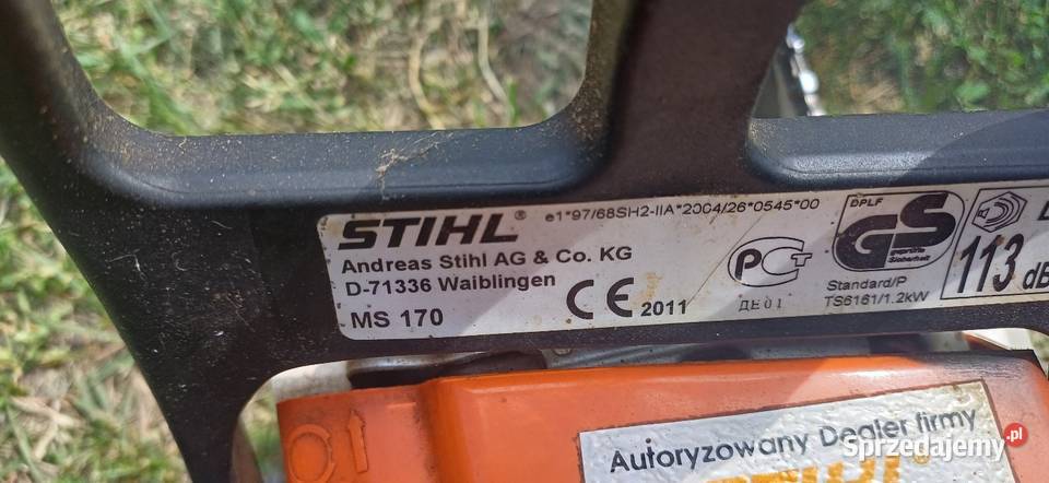 Piła Stihl MS 170 lubuskie Gorzów Wielkopolski