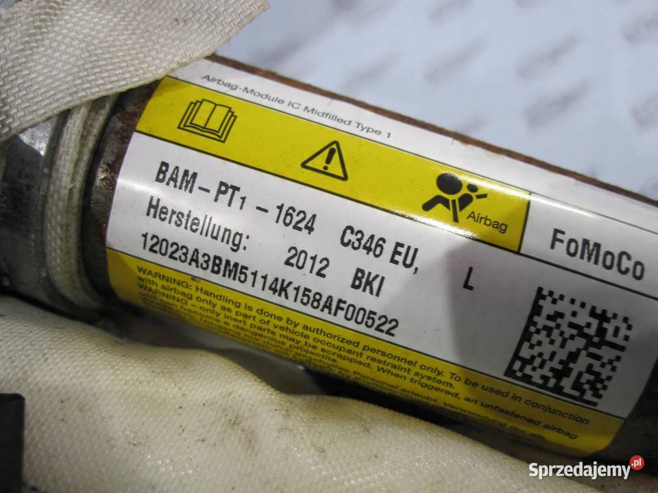 FORD FOCUS MK3 III 12r kurtyna lewa BM5114K158AF