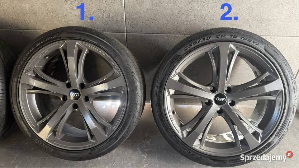 19 Audi A4 A5 A6 quattro 5x112 ET35 85J felgi Lubasz