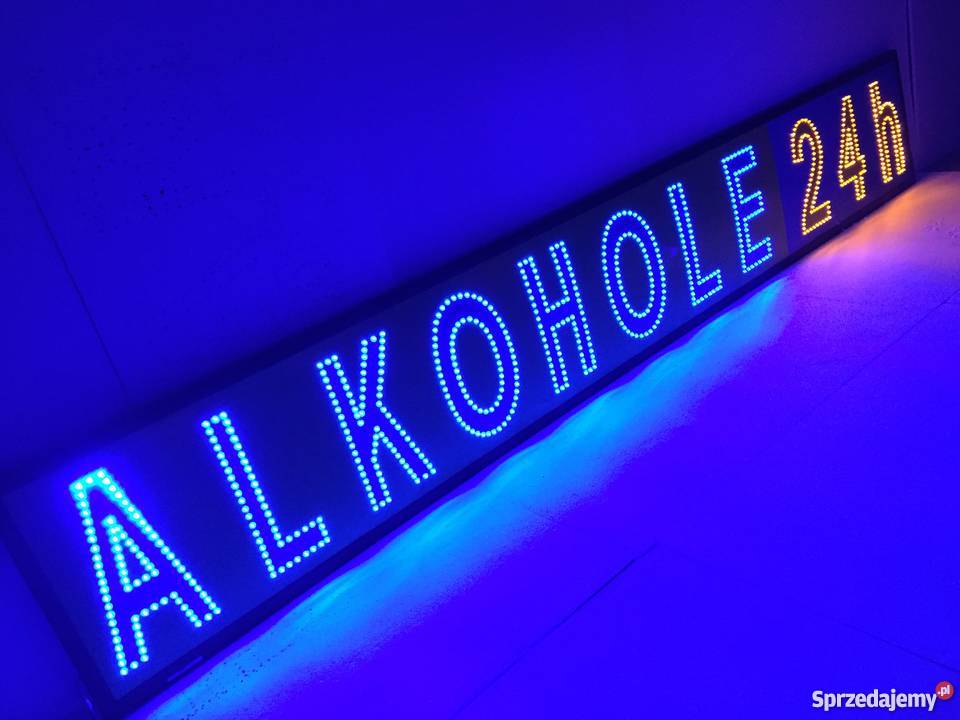 LED szyld reklama OTWARTE 77 NOWA producent Pomiechówek sprzedam