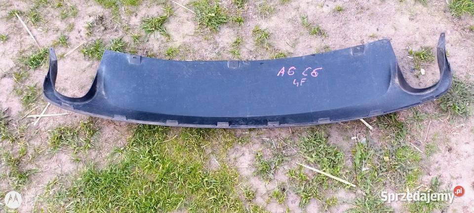 A6 C6 4F quattro V6 dyfuzor zderzaka tył osobowe Lubin