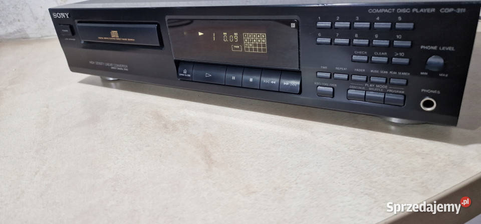 SONY CDP 311 odtwarzacz kompaktowy CD player Międzychód