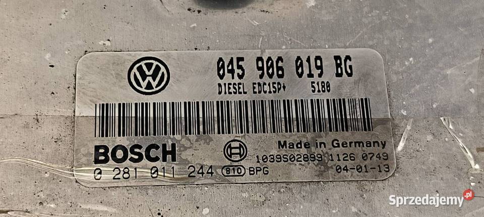 KOMPUTER SILNIKA ECU SEAT IBIZA III 045906019BG Lipno sprzedam