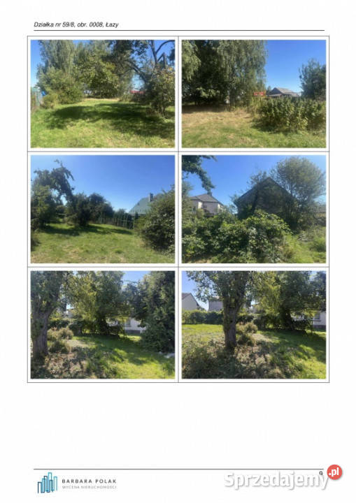Syndyk sprzeda nieruchomość gruntową Łazy