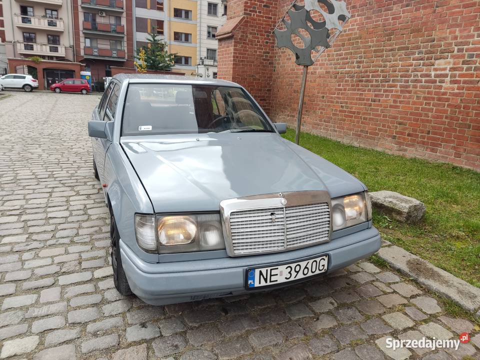 MERCEDES 124 sedan r1988 poj 23benz gaz skrzynia 130KM Elbląg sprzedam