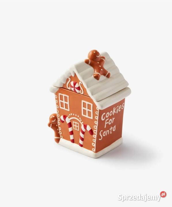 Świąteczny pojemnik do przechowywania domek z Warszawa