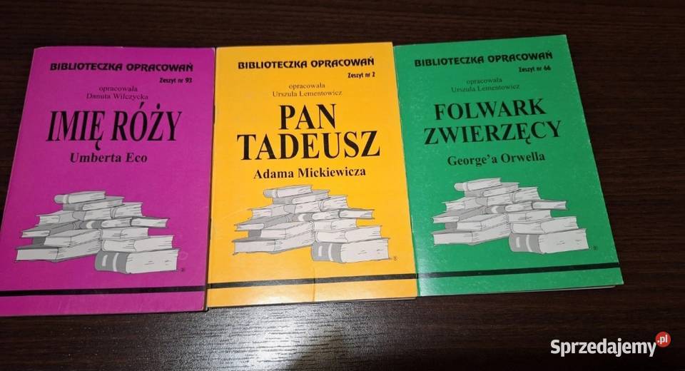 Książeczki z serii Biblioteczka opracowań Pozostałe Konin