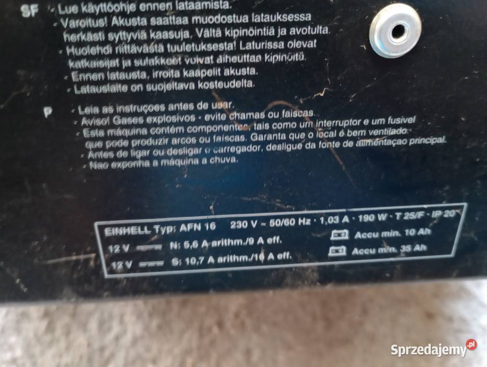 Prostownik Einhell 16 A12 V