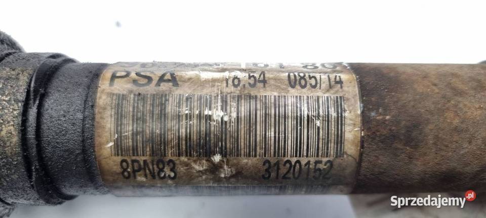 PÓŁOŚ PRAWA PRZÓD CITROEN C4 PICASSO 9677916180 Pozostałe kujawsko-pomorskie Lipno