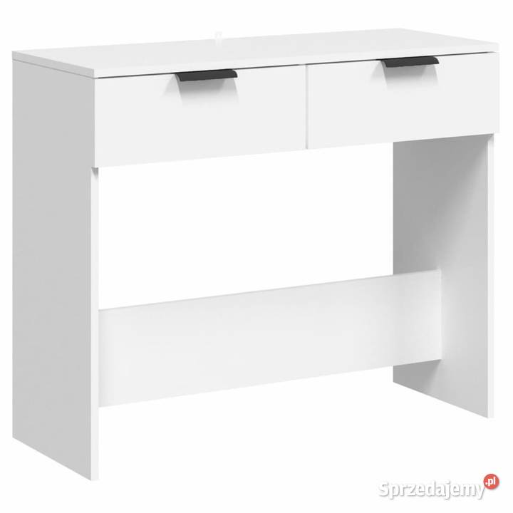 Stolik konsolowy biały 90x36x75 materiał Warszawa