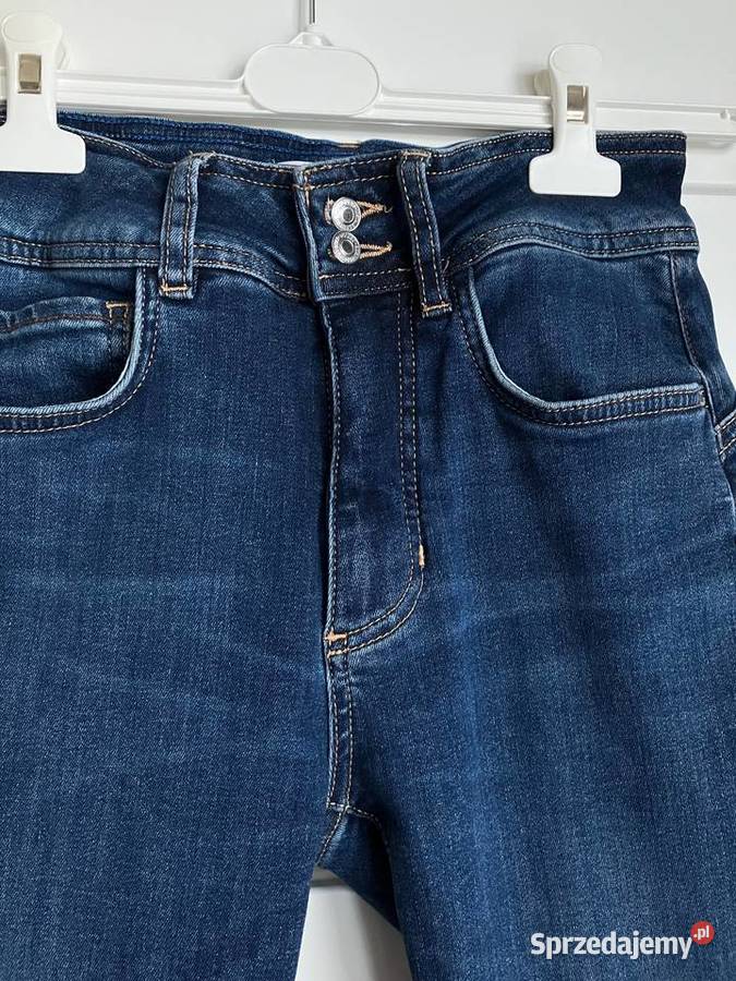 Jeansy rurki Guess Jeans wysoki stan skinny nowe Moda i Styl podkarpackie Nisko