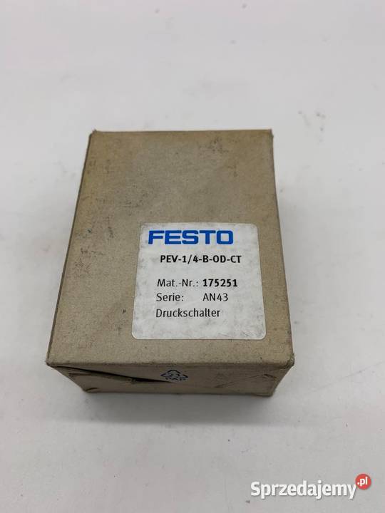 Festo PEV14BCT 175251 Wyłącznik ciśnieniowy Warszawa