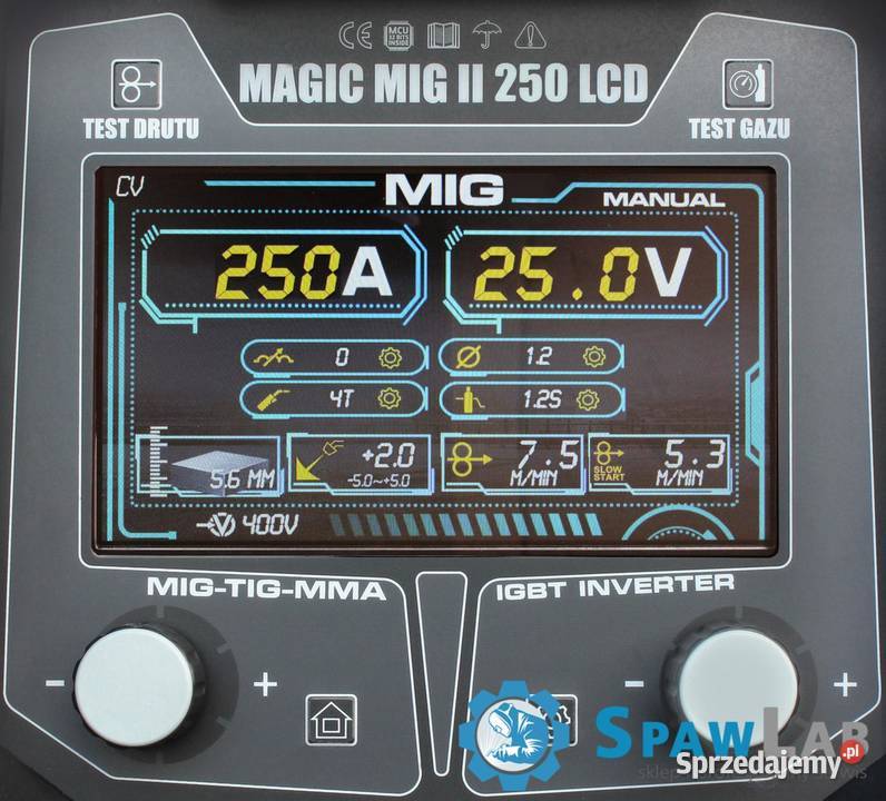Welder Fantasy MAGIC2 250A 4X4 LCD Krotoszyn