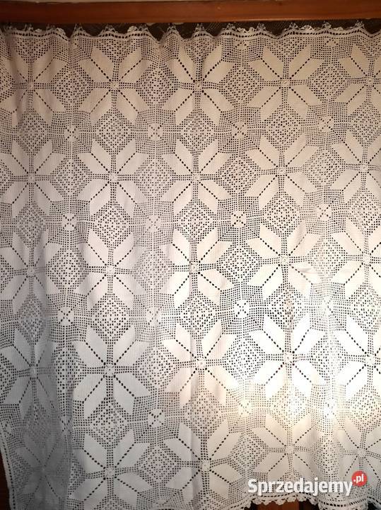 Stara bawełniana narzuta na łóżko obrus 170 x łódzkie Łódź