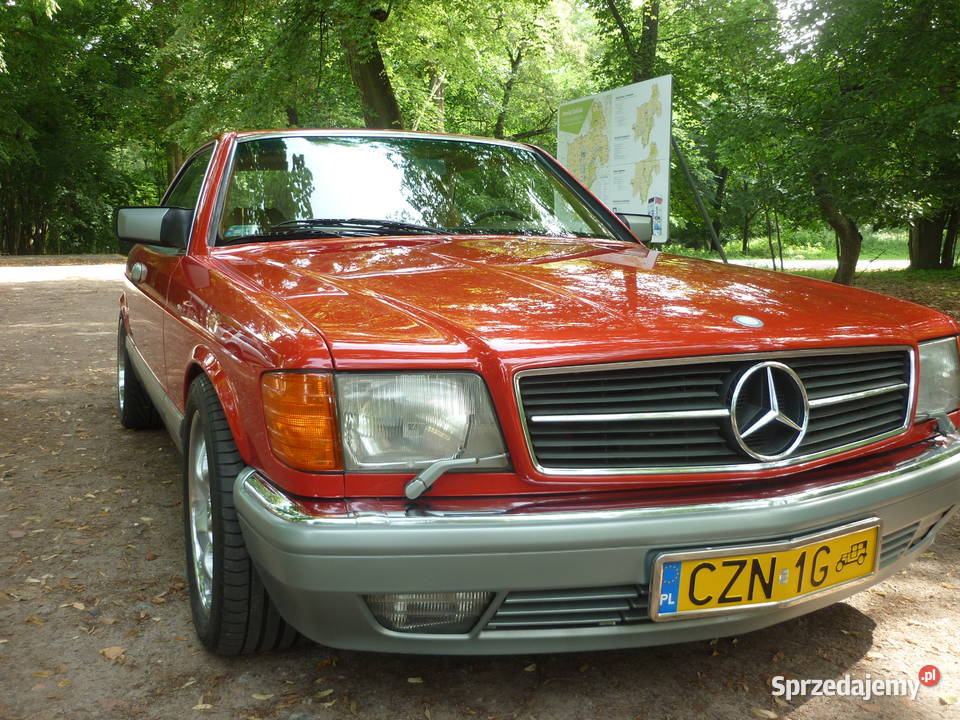 MercedesBenz 500 SEC kujawsko-pomorskie Barcin