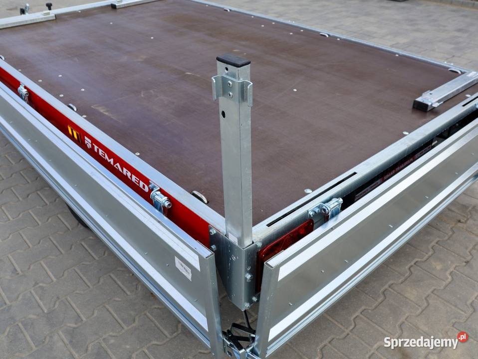 NOWA Przyczepka Temared TRANSPORTER 2515 Burtowe i plandeki Wrocław
