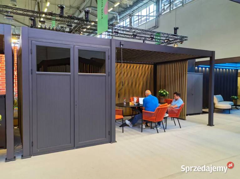 Pergola Tarasowa Aluminiowa 3x42 z Schowkiem i lubelskie Lublin