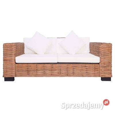 vidaXL Zestaw 2 sof ogrodowych z poduszkami sprzedam