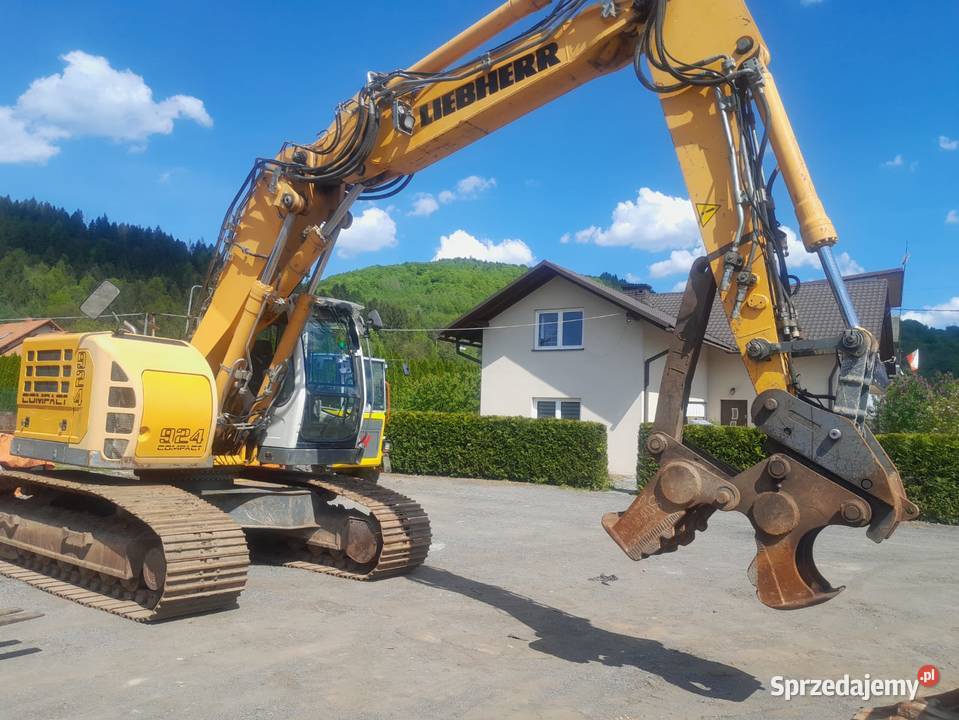 Koparka gąsienicowa Liebherr R924 Litronic Koparki Maków Podhalański