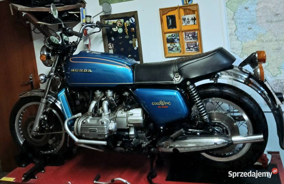 Honda Gold Wing 1000 1975r początek produkcji turystyczny Pelplin