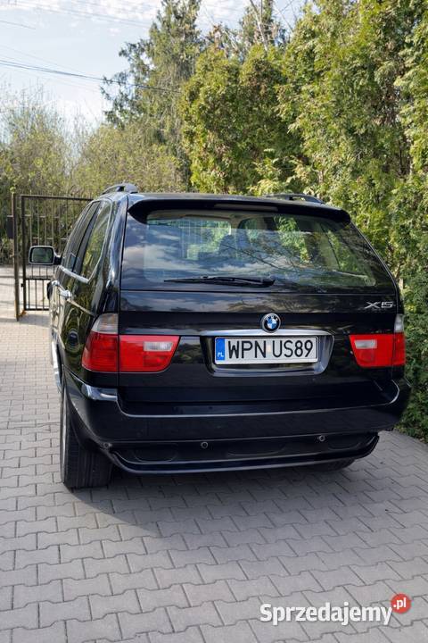 BMW x5 e53 30D uszkodzony mazowieckie