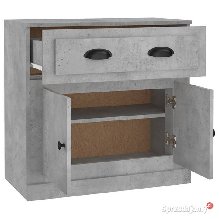 Szafka szarość betonu 70x355x675 materiał mazowieckie Warszawa
