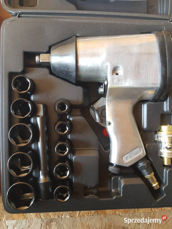 Pneumatyczny klucz udarowy 12 310 nm Black Głogowa sprzedam