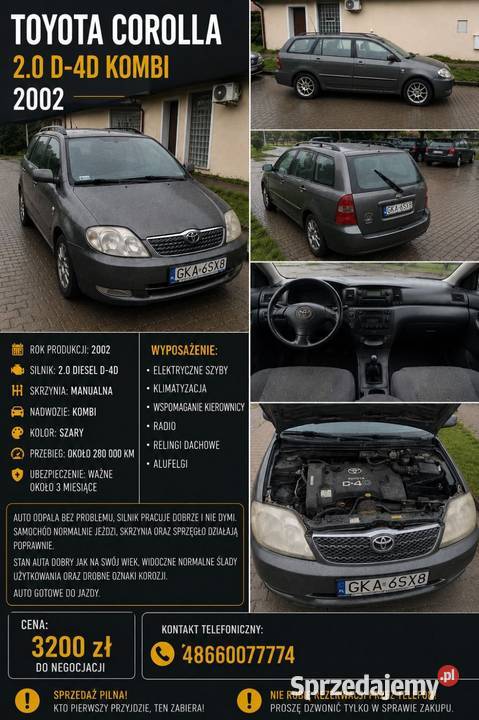 Toyota Mrągowo sprzedam