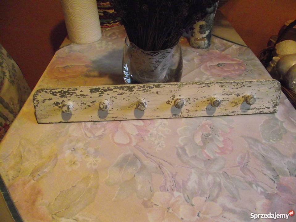 DREWNIANAY POSTARZANY WIESZAK Piła sprzedam