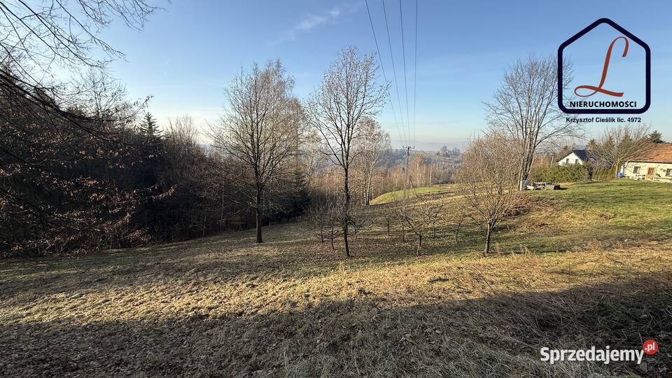 Działka budowlana o pow 44 ar Mystków gm małopolskie