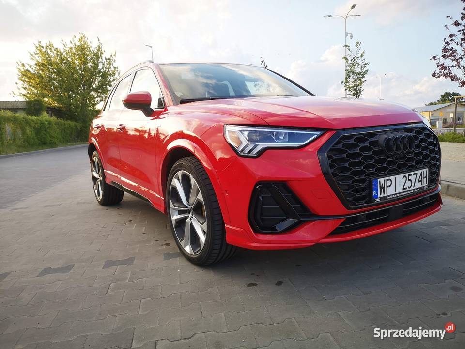 Audi Q3 S line Black Piaseczno