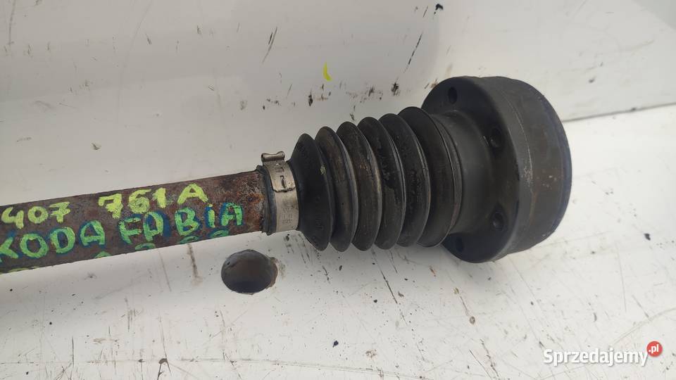 52IRL SKODA FABIA 12 6R0407761A PÓŁOŚ LEWA PRZÓD Włoszczowa sprzedam
