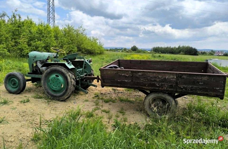 Traktor SAM ANDORIA ES 7papaj z przyczepą OKAZJA Kędzierz sprzedam