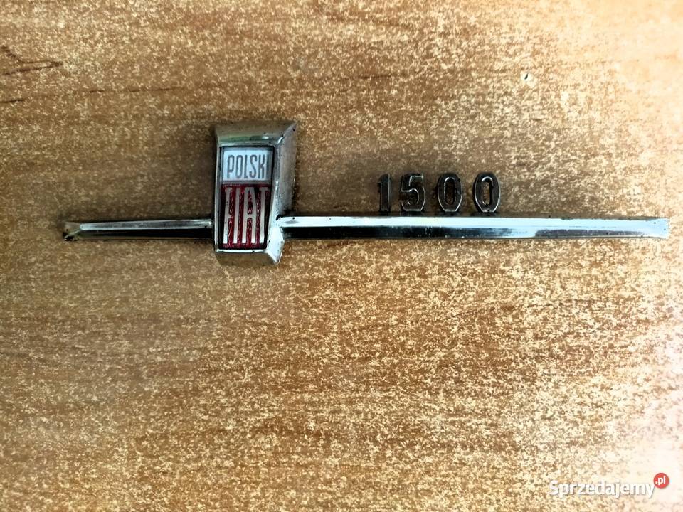 Emblemat Polski Fiat 1500 Tarnobrzeg sprzedam