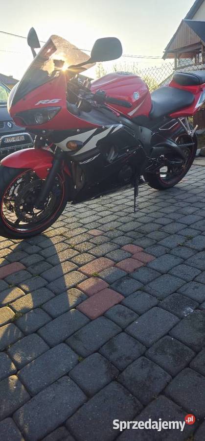 Sprzedam Yamaha r6 2003 zarejestrowana na A2 600cm3 Bulowice
