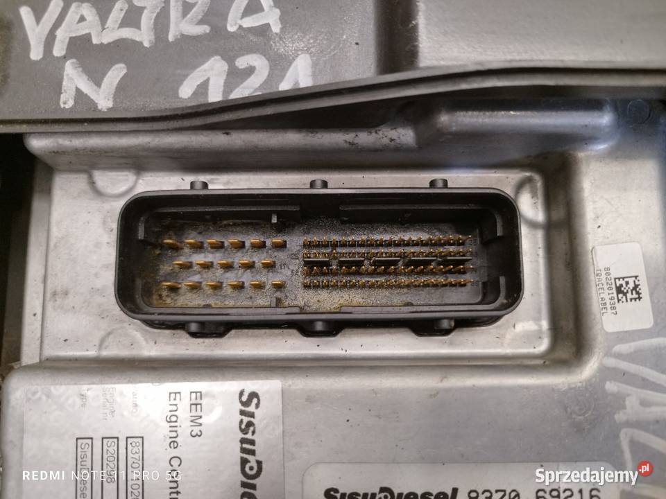 Sterownik ECU EEM3 V837069216 Sisu Valtra N 121 Części maszyn i innych pojazdów