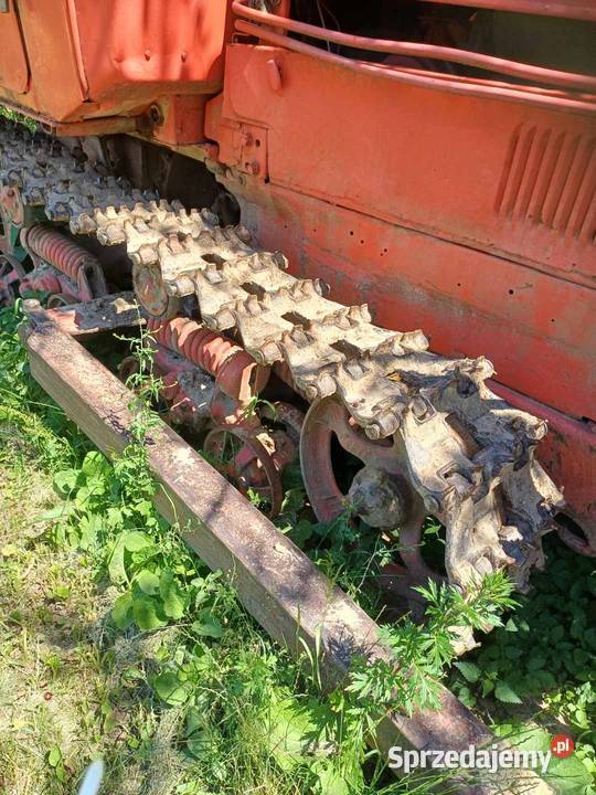 DT 75 Spycharka Ciągnik