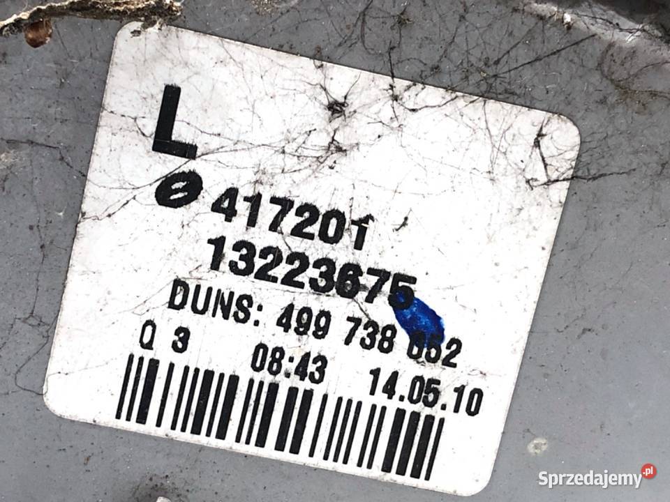 LAMPA LEWY TYŁ OPEL ASTRA H 13223675 Hatchback Części samochodowe