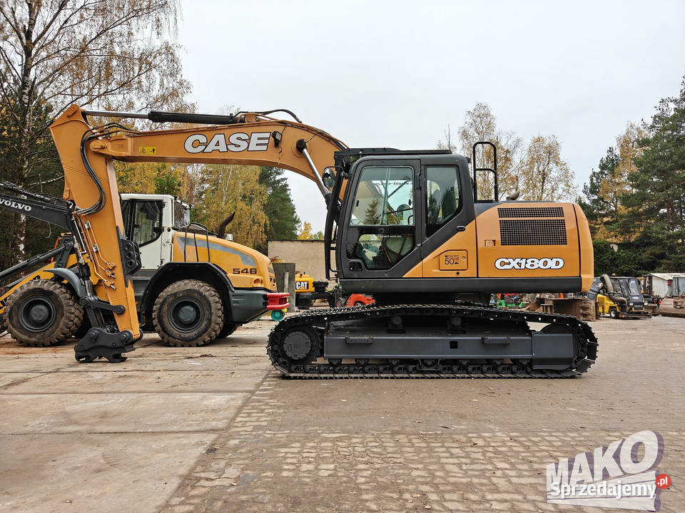 Case CX180D Silnik Isuzu Nie pracowała w Polsce Koparki świętokrzyskie Ostrowiec Świętokrzyski