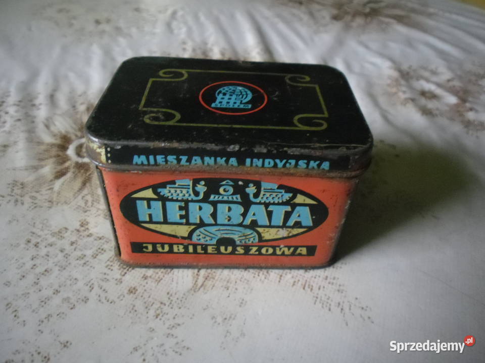 Pudełko metalowe herbacie Mieszanka Indyjska