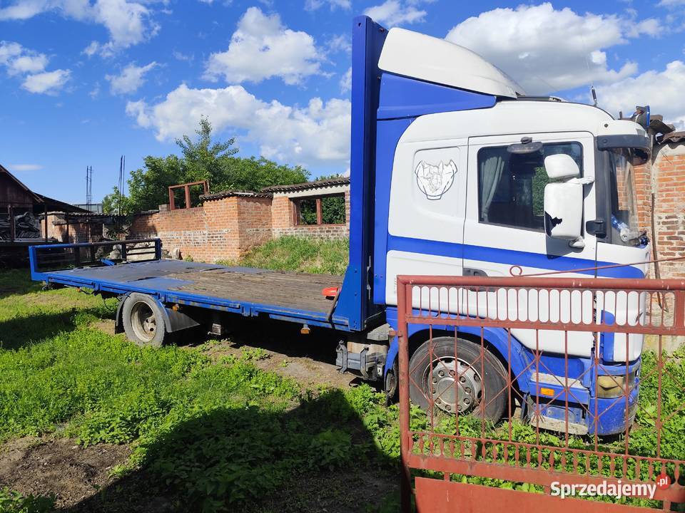SCANIA 124L 400 tandem do przewozu słomy nie Tomaszów Lubelski