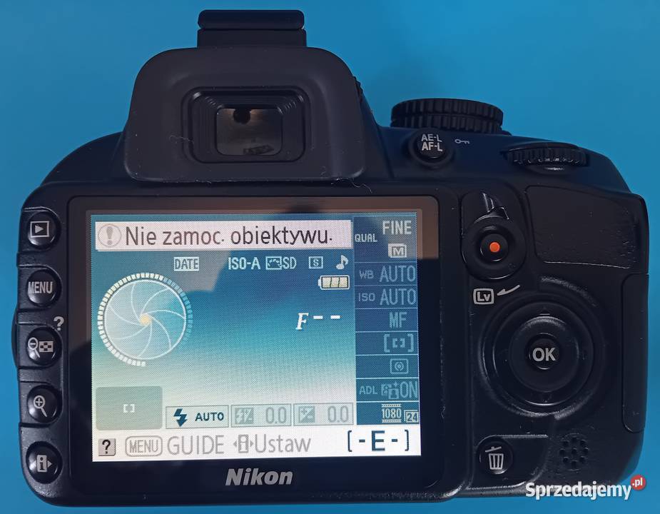 Nikon D3100 Mińsk Mazowiecki sprzedam