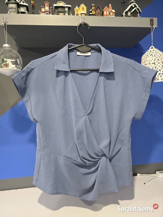 Elegancka bluzka Pieces XS SM krótki