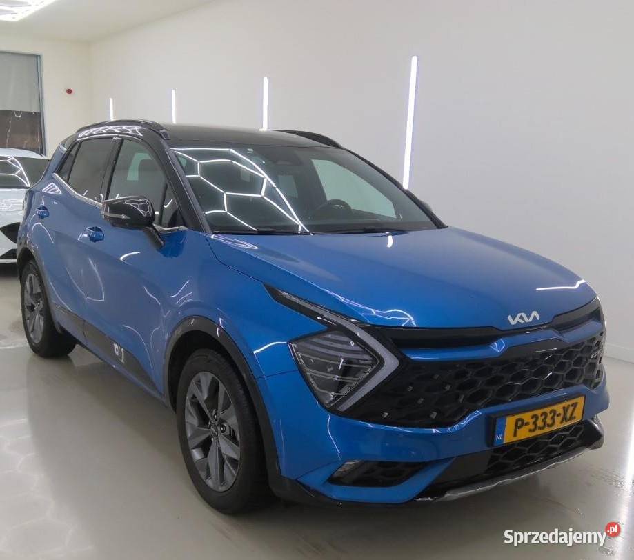 Kia Sportage 16 TGDI Hybryda niebieski 2022 4/5