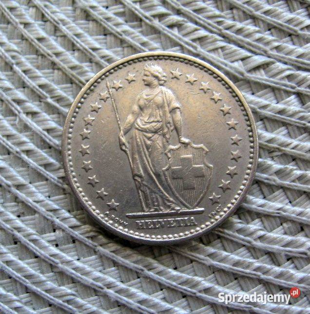 Szwajcaria 2 Franki 1968r