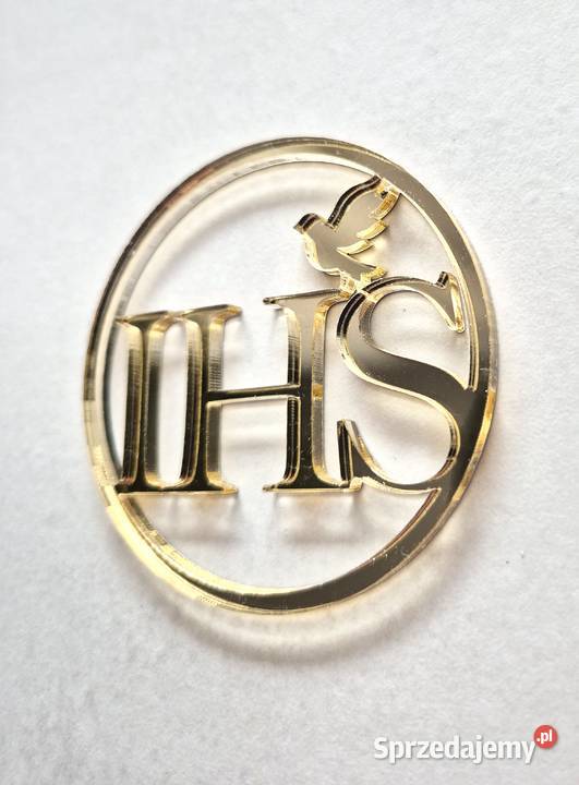 Topper na bok tortu komunia chrzest Częstochowa