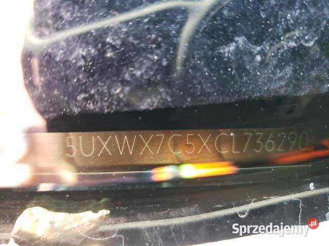 BMW X3 XDRIVE 35I 2012 USA LICYTACJE asystent pasa ruchu Tarnowo Podgórne sprzedam