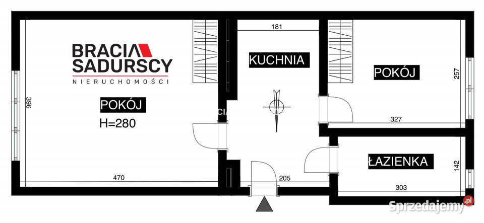 Wynajmę mieszkanie Kraków Galla 392m2 2pokojowe