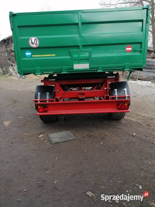 Przyczepa wywrotka trzystronna hl8011 2 Lublin